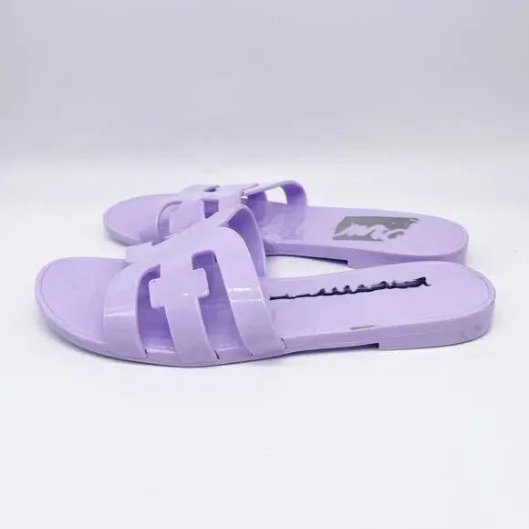 Sam Edelman Women's Bay Jelly Slide Sandal‎ Purple Size 9M - Picture 5 of 11